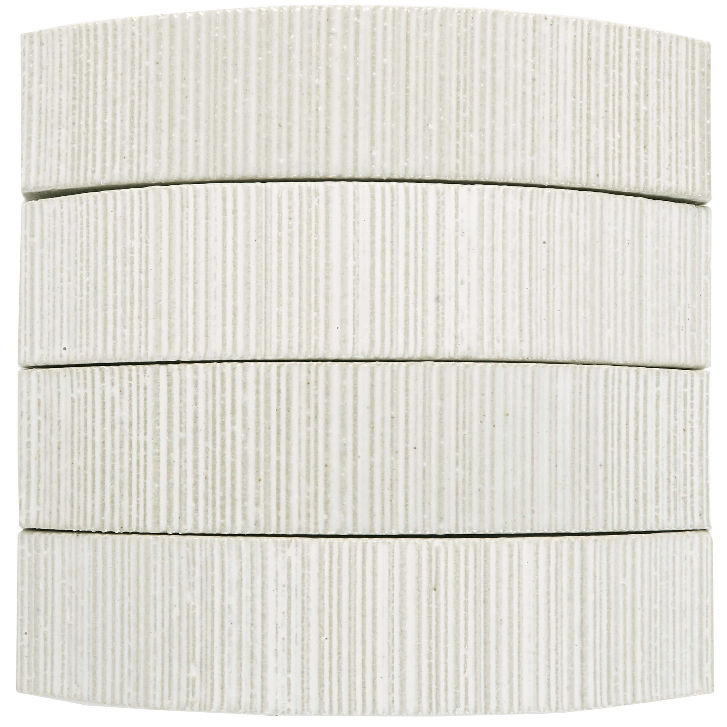 Japanese Taiko (convex) - White – MAROKK Tiles